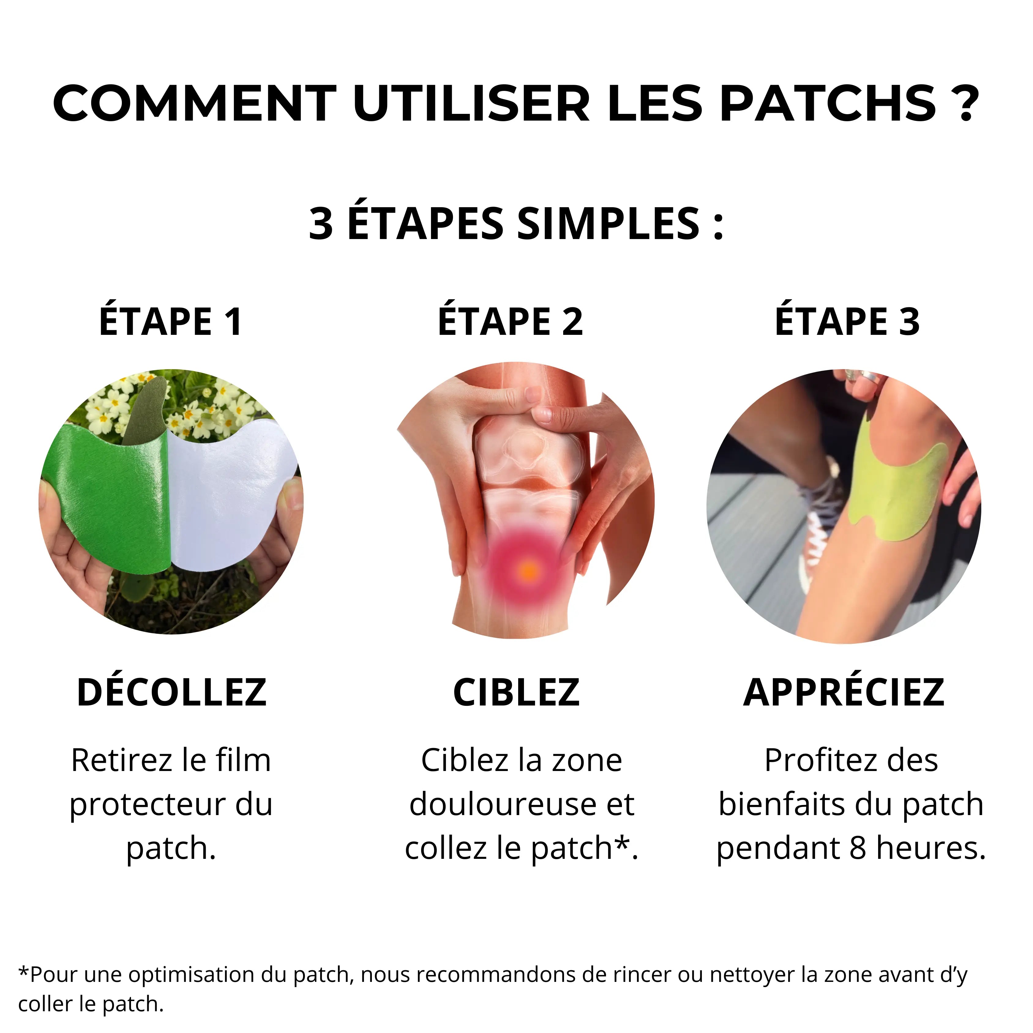 Patch Genou - Anti-douleur